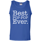 Men's Best POP POP Ever - Funny Grandpa Shirts for Fathers Day Tank Top - TEEEVER - Royal / S- T-Shirts -TeeEver.com