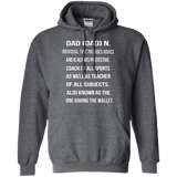 Mens Dad - Happy Father's Day Father's Day Gift Hoodie - TEEEVER - Dark Heather / S- Hoodies -TeeEver.com