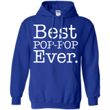 Men's Best POP POP Ever - Funny Grandpa Shirts for Fathers Day Hoodie - TEEEVER - Royal / S- Sweatshirts -TeeEver.com