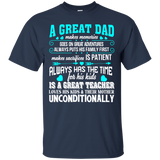 Meaning - For Father's Day T-Shirt - TEEEVER - Navy / S- Short Sleeve -TeeEver.com