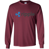 Ripple XRP Cryptocurrency - Support Ripple Youth Tshirt/LS/Sweatshirt/Hoodie