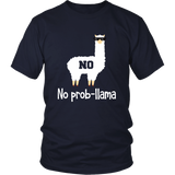 No Prob-Llama - Cute Llama & Alpaca Lover - Gift - T shirt