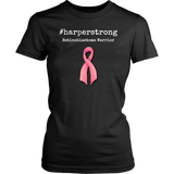 #harperstrong Retinoblastoma Warrior Cancer Awareness women tshirt