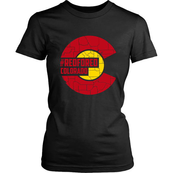 Teachers #RedForEd Colorado Red For Ed - Women T shirt