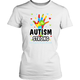 Autism Awareness - Autism Strong - Women tshirt