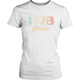CuteComfy 40th Birthday Gift Vintage 1978 - Women T shirt