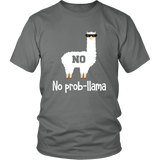No Prob-Llama - Cute Llama & Alpaca Lover - Gift - T shirt