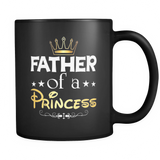 Daughter of A King Father of A Princess Matching - Mug - TEEEVER - Daughter of A King Father of A Princess Matching- Drinkware -TeeEver.com