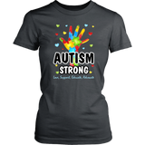 Autism Awareness - Autism Strong - Women tshirt