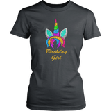 Unicorn Birthday - Unicorn Gift, Birthday Outfit - Ladies T shirt