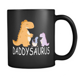 Daddysaurus Dinosaur Dino Daddy Father's Day - Mug - TEEEVER - a father's day blessing a father's day message for my husband a- Drinkware -TeeEver.com