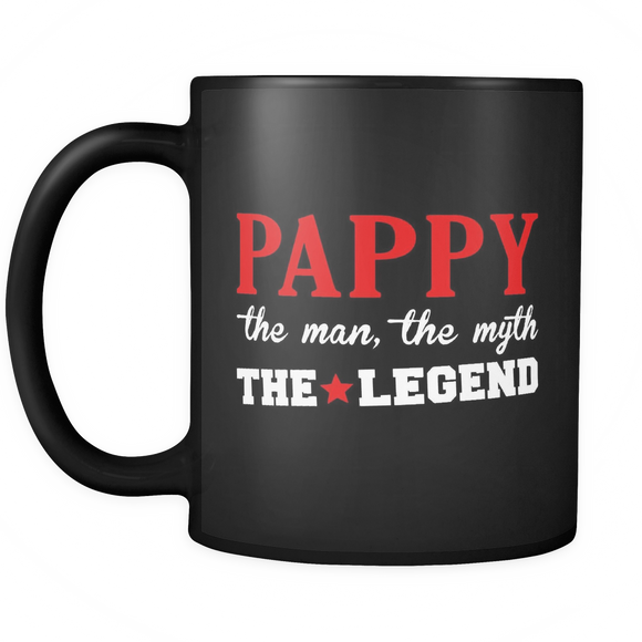 Pappy The Man The Myth The Legend - Mug - TEEEVER - - Drinkware -TeeEver.com