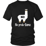 No Prob-Llama - Cute Llama & Alpaca Lover - Gift - T shirt