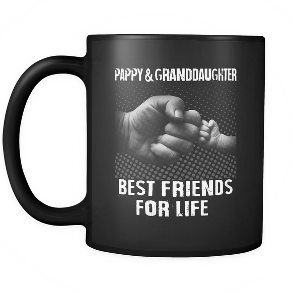 Pappy Granddaughter - Best Friends - Father's Day Gift - Mug - TEEEVER - - Drinkware -TeeEver.com