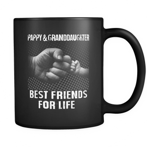 Pappy Granddaughter - Best Friends - Father's Day Gift - Mug - TEEEVER - - Drinkware -TeeEver.com