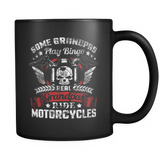 Real Grandpa Biker - Fathers Day Motorcycle Ride Papa - Mug - TEEEVER - Real Grandpa Biker Shirt Fathers Day Motorcycle Ride Papa- Drinkware -TeeEver.com