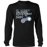 Mens Funny Father's Day - for Gamer Dad Video Game Lover - LS shirt