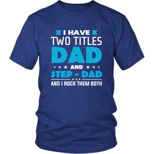 World's Best Step Dad Father's Day - T shirt