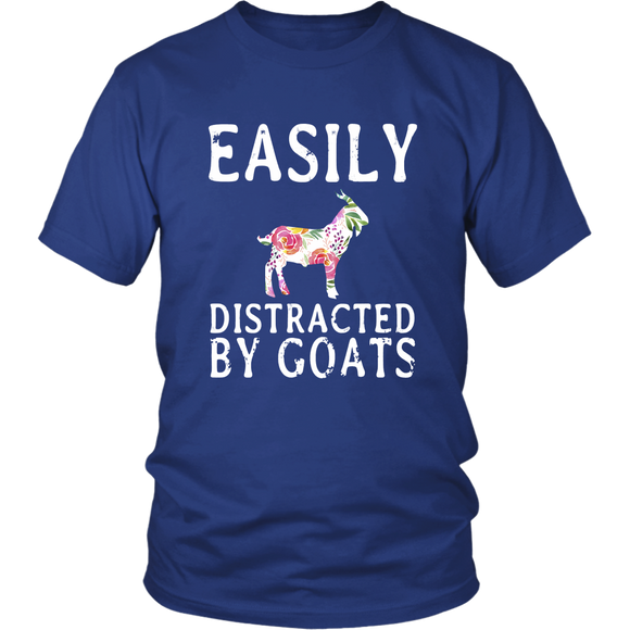 Easily Distracted By Goats - T shirt