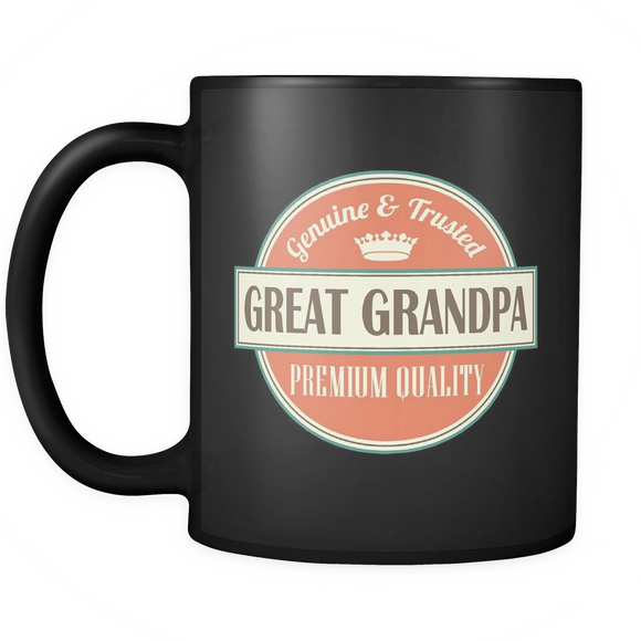 Great Grandpa -  Vintage Fathers Day Gift - Mug - TEEEVER - - Drinkware -TeeEver.com