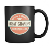 Great Grandpa -  Vintage Fathers Day Gift - Mug - TEEEVER - Great Grandpa -  Vintage Fathers Day Gift- Drinkware -TeeEver.com