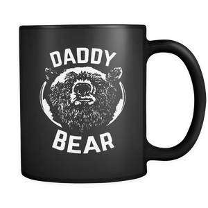 PAPA Bear - father's day new papa - Daddy - Mug - TEEEVER - - Drinkware -TeeEver.com