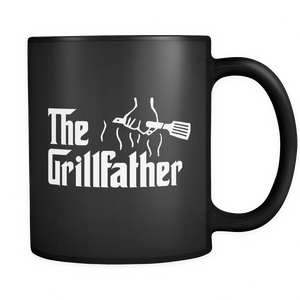 Men's The Grillfather Barbeque and Grilling - Mug - TEEEVER - - Drinkware -TeeEver.com