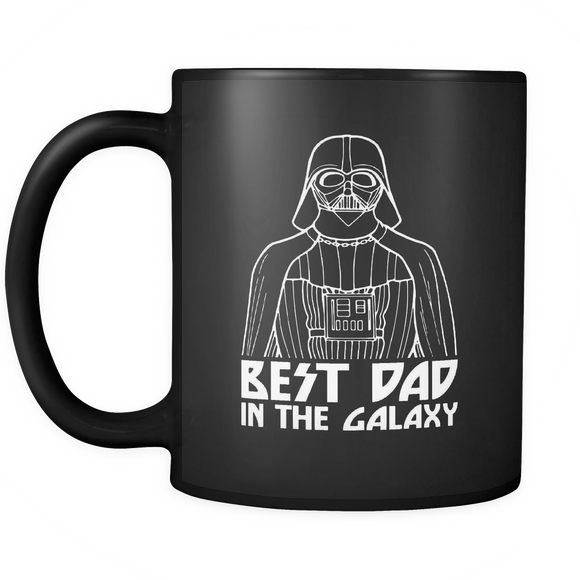 Star Wars Darth Vader Best Dad In Galaxy Graphic - Mug - TEEEVER - - Drinkware -TeeEver.com