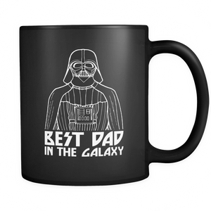 Star Wars Darth Vader Best Dad In Galaxy Graphic - Mug - TEEEVER - - Drinkware -TeeEver.com