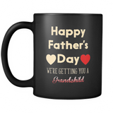 Pregnancy Announcement Happy Father's Day Gift Dad - Mug - TEEEVER - - Drinkware -TeeEver.com