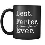 Men's Best Farter I Mean Father Ever - Mug - TEEEVER - - Drinkware -TeeEver.com