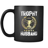 Men's Trophy Husband Funny Father's Day Gift - Mug - TEEEVER - - Drinkware -TeeEver.com