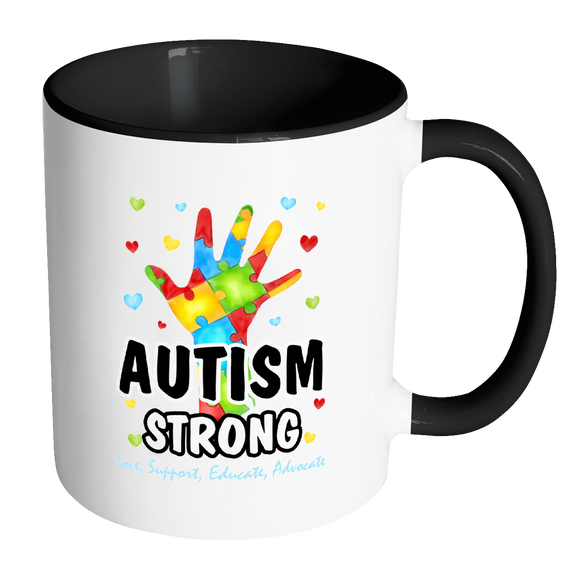 Autism Awareness - Autism Strong - Mugs