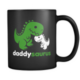 Daddysaurus Dinosaur Dino Daddy Father's Day - Mug - TEEEVER - Daddysaurus Dinosaur Dino Daddy Father's Day- Drinkware -TeeEver.com