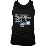 Mens Funny Father's Day - for Gamer Dad Video Game Lover tank top