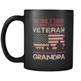 I Love More Than Being A Veteran Is Being A Grandpa - Mug - TEEEVER - - Drinkware -TeeEver.com