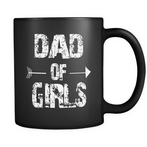 Dad Of Girls - Mug - TEEEVER - - Drinkware -TeeEver.com