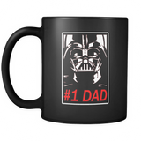 Star Wars Darth Vader #1 DAD Propaganda Graphic - Mug - TEEEVER - - Drinkware -TeeEver.com