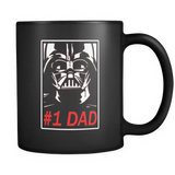 Star Wars Darth Vader #1 DAD Propaganda Graphic - Mug - TEEEVER - Star Wars Darth Vader #1 DAD Propaganda Graphic- Drinkware -TeeEver.com