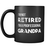 Mens I'm Not Retired I'm A Professional Grandpa - Mug - TEEEVER - - Drinkware -TeeEver.com