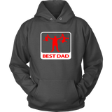 [High Quality] Best Dad - Gift For Father's Day - T shirt tank top hoodie - TEEEVER - Unisex Hoodie / Charcoal / S- T-shirt -TeeEver.com