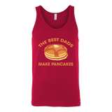 The Best Dads Make Pancakes Funny Father's Day - t shirt tank top hoodie - TEEEVER - Canvas Unisex Tank / Red / S- T-shirt -TeeEver.com