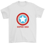 Super Dad - Father and Son Matching T-shirt - Gildan Mens T-Shirt / White / S- T-shirt -TeeEver.com