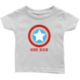 Side Kick - Father and Son Matching - Shirt - Infant T-Shirt / White / 6M- T-shirt -TeeEver.com