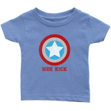 Side Kick - Father and Son Matching - Shirt - Infant T-Shirt / Baby Blue / 6M- T-shirt -TeeEver.com