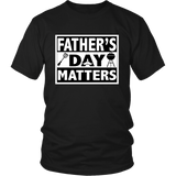 Father's Day Matters BBQ Spatula Barbeque - t shirt tank top - TEEEVER - District Unisex Shirt / Black / S- T-shirt -TeeEver.com
