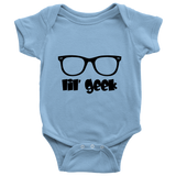 Father's Day Shirts - Big Geek and Lil' Geek Tees One Piece Son - TEEEVER - Baby Onesie / Light Blue / NB- T-shirt -TeeEver.com