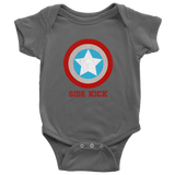 Side Kick - Father and Son Matching - Shirt - Baby Onesie / Asphalt / NB- T-shirt -TeeEver.com