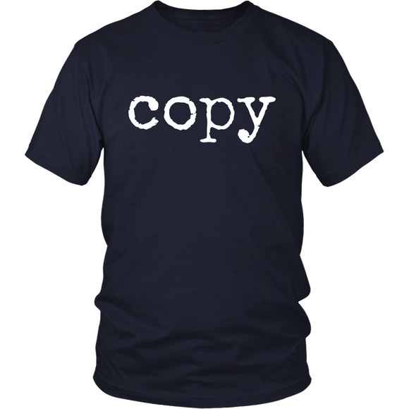 Matching Copy Paste ctrl + c Father's Day Gift - T-shirt,tank top,hoodie - TEEEVER - District Unisex Shirt / Navy / S- T-shirt -TeeEver.com