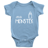 Beer Monster, Milk Monster Father And Baby - for baby - TEEEVER - Baby Onesie / Light Blue / NB- T-shirt -TeeEver.com